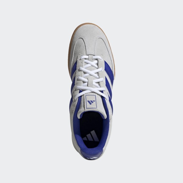 adidas spezialist chaussure de salle blanche/bleue