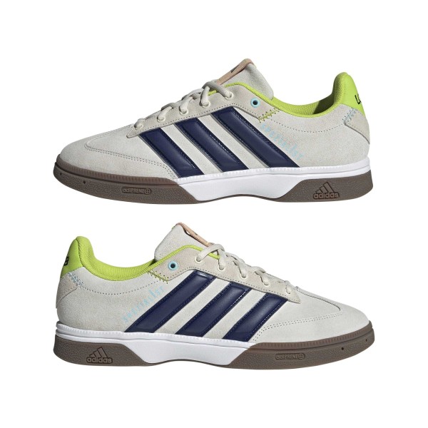 adidas spezialist chaussure de salle blanche/bleue/vert