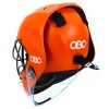 OBO ABS Helmet – Casque gardien de hockey orange | Protection certifiée CE