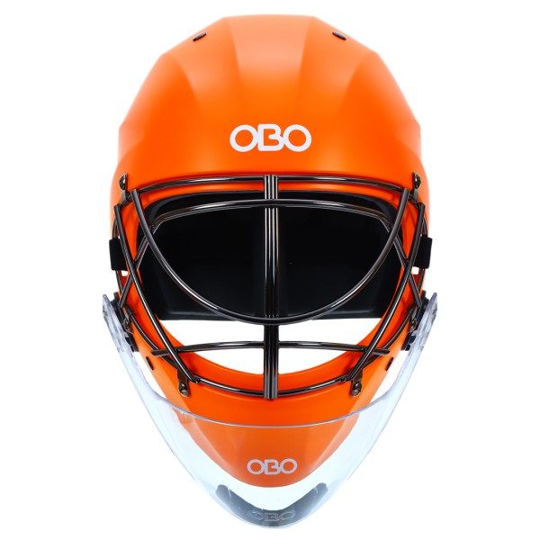 OBO ABS Helmet – Casque gardien de hockey orange | Protection certifiée CE