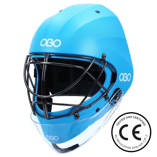OBO ABS Helmet – Casque gardien de hockey ciel | Protection certifiée CE