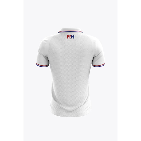 Maillot officiel de L'équipe de France Homme Blanc
