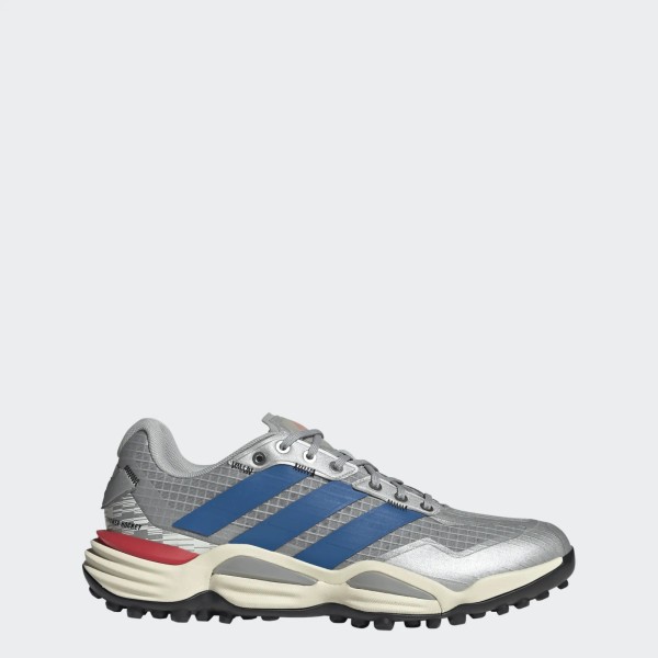 adidas Adipower Hockey 4 Silver– Chaussures de Hockey sur Gazon Haute Performance