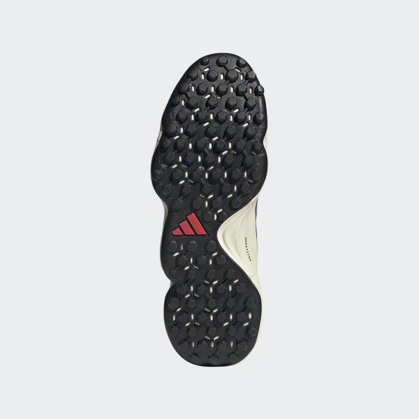adidas Adipower Hockey 4 Silver– Chaussures de Hockey sur Gazon Haute Performance dessous