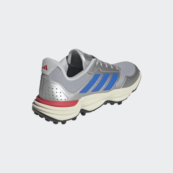 adidas adipower Hockey League Silver– Chaussures de Hockey sur Gazon talon