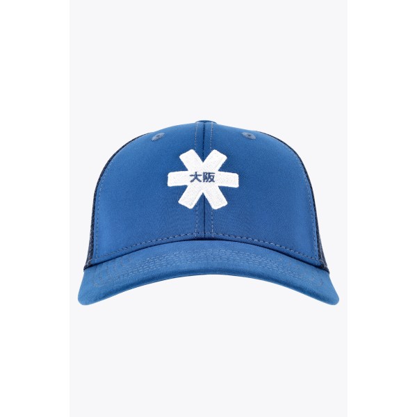 OSAKA casquette TRUCKER CAP Bleue face