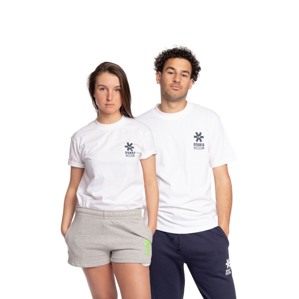 Osaka tee basic court classic blanc