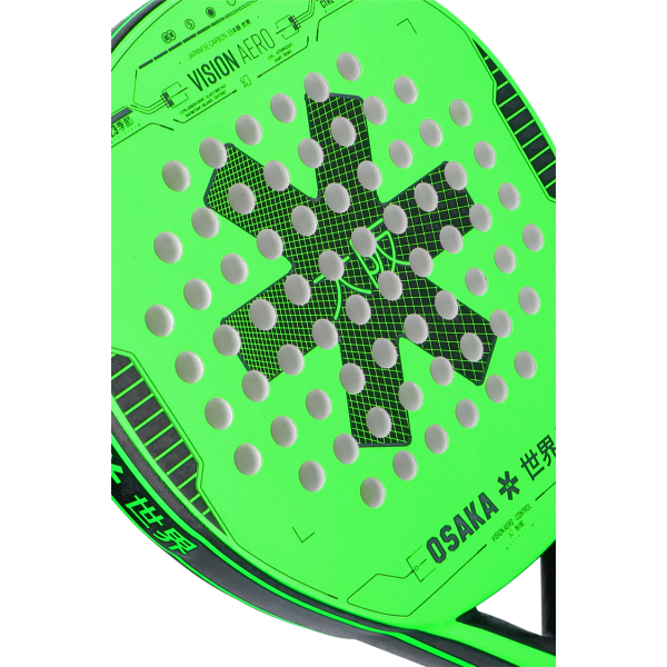 Osaka Padel raquette - Vision Aero - Control Iconic Green