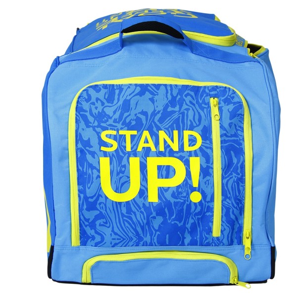 OBO Stand-Up Wheelie Bag Bleu – Sac de gardien de hockey sur roulettes