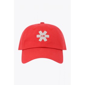Osaka baseball cap twill rouge/gris