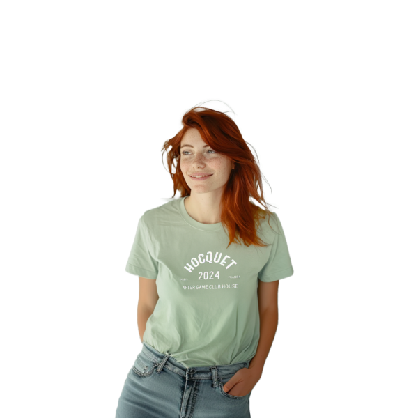 Hocquet Classic tee Vert d'eau