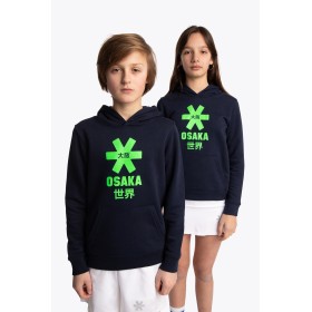 Osaka Deshi hoodie green star Navy