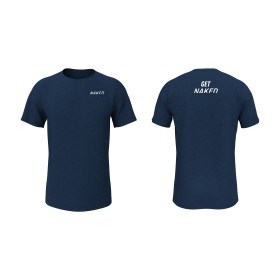 NAKED tee-shirt coton bio navy
